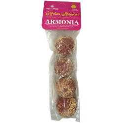 Armonía Aromanza Argentina Magiczne Kule - 4 Bomby Champa, Sandałowe, Paczula, Benzoes, Piżmo i Palo Santo