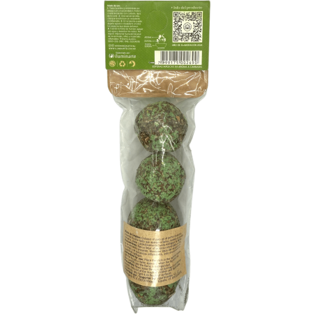 Magic Spheres Cannabis Aroma Aromanza Argentina - 4 قنابل تدخين باتشولي ، قرنفل ، خشب الصندل ، الكافور ، إستوراك
