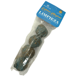 Aromanza Argentina Magic Cleansing Spheres - 4 Rokende Bommen Wierookhars, Benzoë en Eucalyptus Bladeren