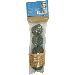 Aromanza Argentina Magic Cleansing Spheres - 4 bombe fumanti resina di incenso, benzoino e foglie di eucalipto