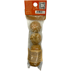 Aromanza Argentina Sfere di Purificazione Magiche - 4 Bombe da Fumo al Pepe Bianco, Arancia Rossa e Buccia d'Arancia