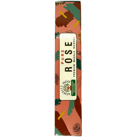 Pure Incense Rose Namaste India Premium Masala - 15gr pack.