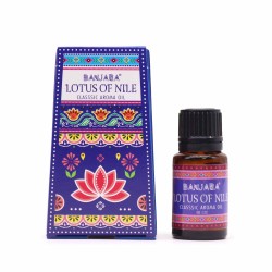 Óleo de Fragrância Banjara Nile Lotus 10ml.