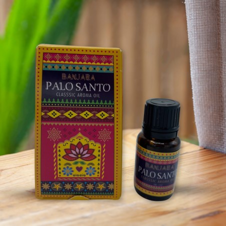 Olio profumato Palo Santo Banjara 10ml.