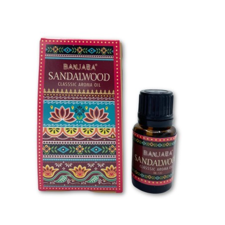 Banjara Olejek Zapachowy Drzewo Sandałowe 10ml.
