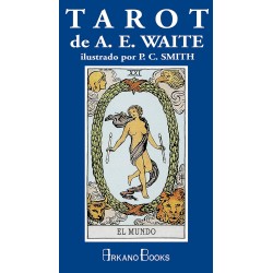 A.E. Waite Tarot Cards Blue Case Illustrated by...