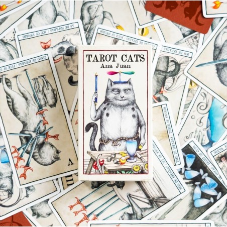 アナファンのタロット猫 - フルニエ - 78フルカラーカードと取扱説明書