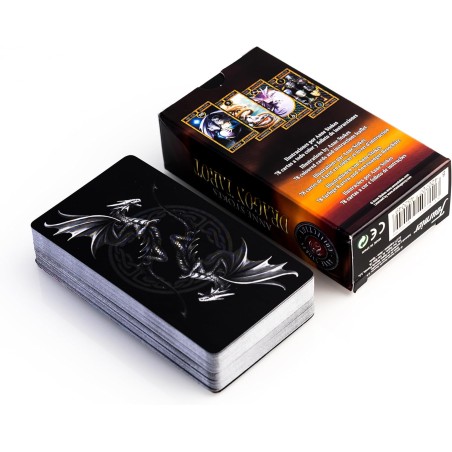 Tarot Dragon de Anne Stokes - Fournier - 78 cartas a todo color y folleto de instrucciones