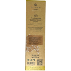 Incenso Tibetano Limão Abre Caminhos de Incenso Aromanza Argentina - Incenso artesanal 8 palitos artesanais extra grossos