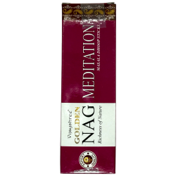 GOLDEN NAG Méditation Dhoop Encens - Masala Dhoop Sticks - 1 paquet de 10 barres