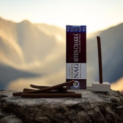 GOLDEN NAG Dhoop Incense Seven Chakras - Masala Dhoop Sticks - 10 バー 1 パック