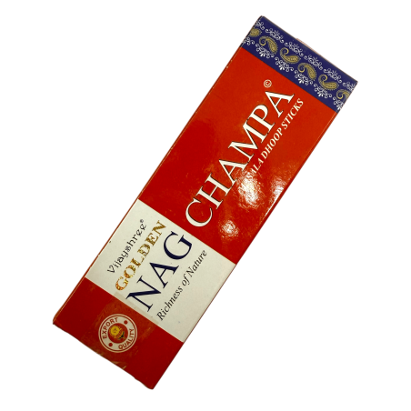 GOLDEN NAG بخور Dhoop Champa - أصابع ماسالا دوب - 1 عبوة من 10 قطع