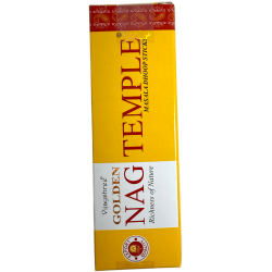 Encens GOLDEN NAG Dhoop Temple - Masala Dhoop Sticks - 1 paquet de 10 bâtonnets