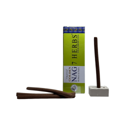 GOLDEN NAG Encens Dhoop 7 Herbes - Masala Dhoop Sticks - 1 paquet de 10 barres