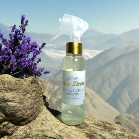 Spray Aigua Florida amb Lavanda Calmante i Refrescant Aigua Divina Original de Perú - 100ml.