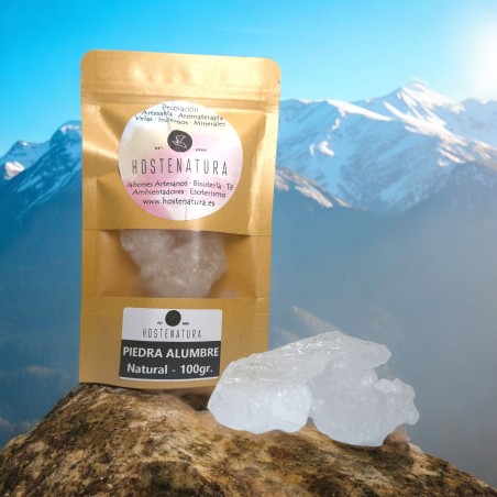 Pedras de Alúmen Natural 100gr - Limpeza, Purificação e Proteção - Alum Esotérico