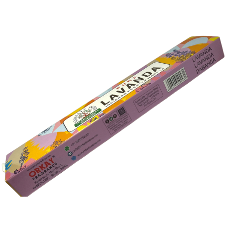 Reiner Lavendel Weihrauch Namaste India Premium Masala - 15gr Packung.