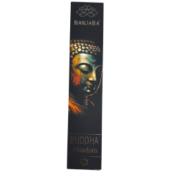 Boeddha Wierook Wijsheid BANJARA - 1 Pak van 15gr Sandelhout Wierook Masala