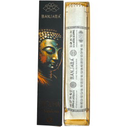Boeddha Wierook Wijsheid BANJARA - 1 Pak van 15gr Sandelhout Wierook Masala
