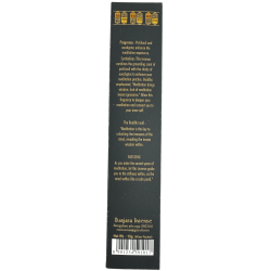 Buddha rökelse meditation BANJARA - 1 förpackning med 15gr rökelse patchouli och eucalyptus masala