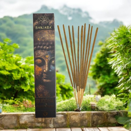 Buddha Tămâie Pace Interioară BANJARA - 1 Pachet de 15gr Tămâie Lavandă și Mușețel Masala