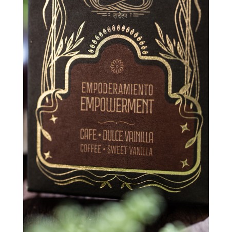 Ritual de Iniciação do Incenso Café Mãe Sagrada e Baunilha Doce - 6 palitos grossos de aproximadamente 1h de duração