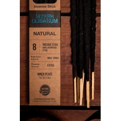 Smirnă naturală și tămâie Sfânta Mamă Pace Interior - Sahumerio 8 bețișoare groase Organic