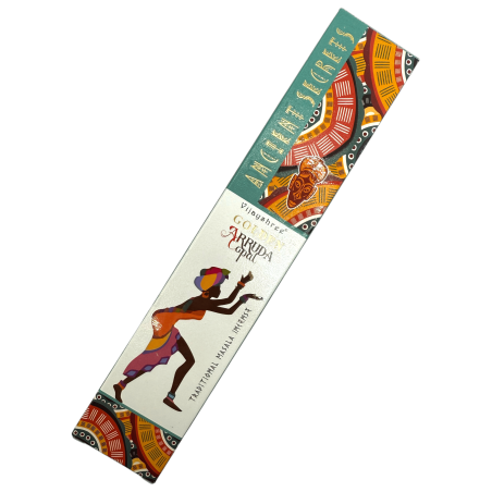Encens Copal Doré et Rue Secrets Anciens Dorés Vijayshree - Paquet de 15gr.