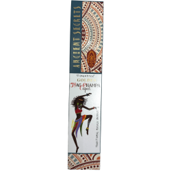 Golden Copal en Nag Champa Golden Ancient Secrets Vijayshree Wierook - 15gr verpakking.
