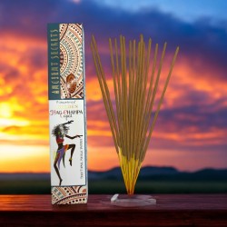 Golden Copal en Nag Champa Golden Ancient Secrets Vijayshree Wierook - 15gr verpakking.