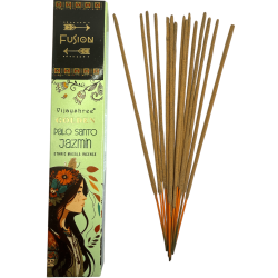 Incenso Palo Santo e Jasmim Golden Fusion Vijayshree - pacote de 15gr.