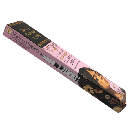 Palo Santo und Lavendel Weihrauch Golden Fusion Vijayshree - 15gr Packung.