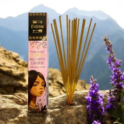 Incienso Palo Santo i Lavanda Golden Fusión Vijayshree - Cajetilla de 15gr.