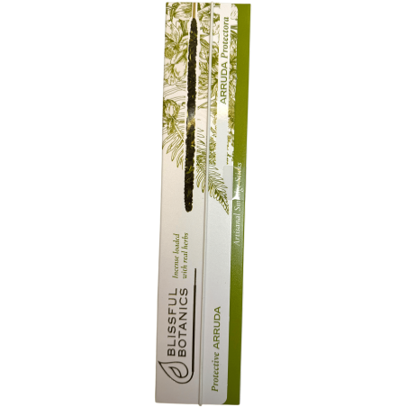 Bio Weihrauch Rue Blissful Botanics TULASI Natural Artisan - Rue Protection - 8 Bio Räucherstäbchen