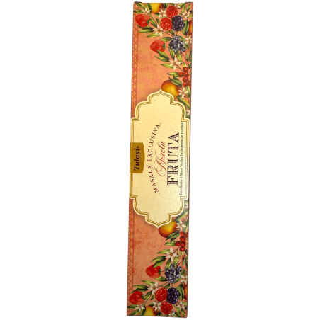 Incenso Exclusivo Malasa TULASI Mix de Frutas - 1 embalagem de 15gr.