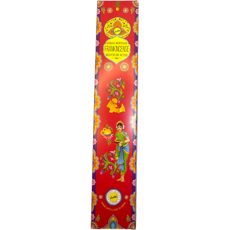 Weihrauch Räucherstäbchen SREE VANI Golden India - 1 Packung à 15gr.
