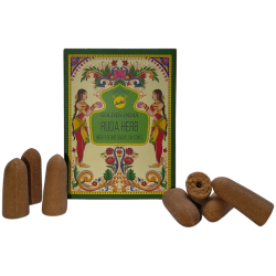 インセンスコーン Reflux Rue SREE VANI Golden India -...