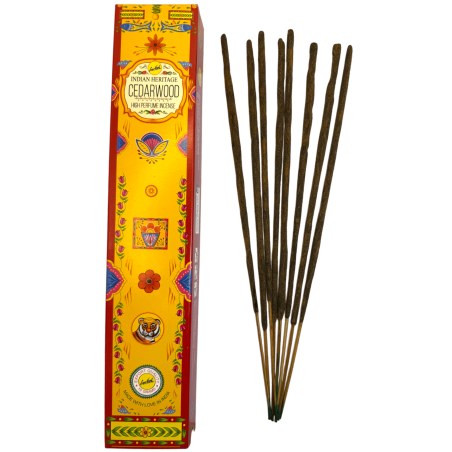 Incenso al Cedro SREE VANI Golden India - 1 confezione da 15gr.