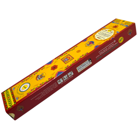 Zedernholz Räucherstäbchen SREE VANI Golden India - 1 Packung à 15gr.