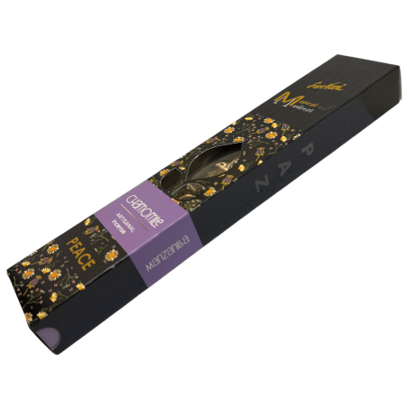 Tămâie de mușețel Paz Manifest SREE VANI - Tămâie naturală lucrată manual - 4 batoane groase Calitate suplimentară