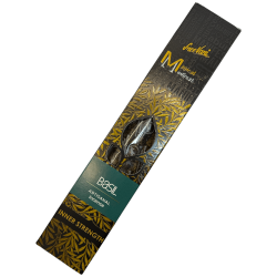 Basilicum Wierook Inner Strength Manifest SREE VANI - Natuurlijke Ambachtelijke Wierook - 4 dikke repen extra kwaliteit