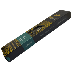 Basil Incense Inner Strength Manifest SREE VANI - Natural Artisan Incense - 4 thick bars extra quality