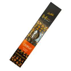 Encens Orange Opportunité Manifest SREE VANI - Encens Artisanal Bio Naturel - 4 barres épaisses Qualité extra