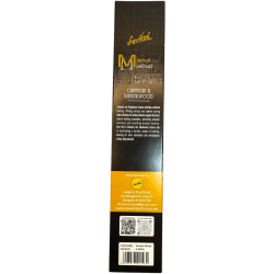 Incienso Caléndula y Sándalo Curación Manifest SREE VANI - Incienso Natural Orgánico Artesanal - 4 barritas gruesas calidad