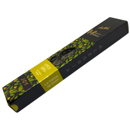 Alegr Manifest Lemongrass Incense SREE VANI - Handmade Organic Natural Incense - 4 Extra Quality Thick Sticks