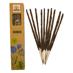 Encens Naturel Ambre Namaste Inde Masala Naturel - 1 paquet d’encens bio 30gr.