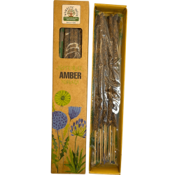 Natural Incense Amber Namaste India Natural Masala - 1 pack of organic incense 30gr.