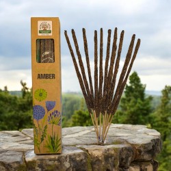 Incenso Naturale Ambra Namaste India Masala Naturale - 1 confezione di incenso biologico 30gr.