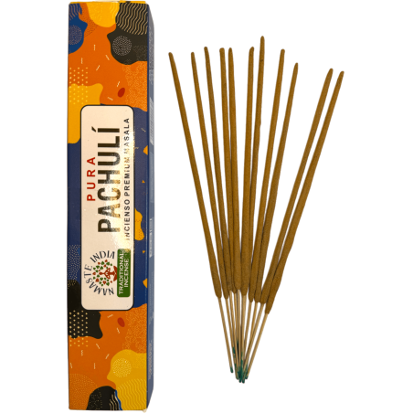 Pure Incense Patchouli Namaste India Premium Masala - 15gr pack.