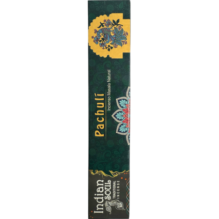 Encens Indian Soul Patchouli - Encens indien traditionnel - 15 grammes.